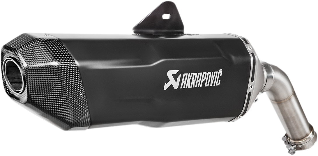 Escape Akrapovic - Muffler - Black - Titanium