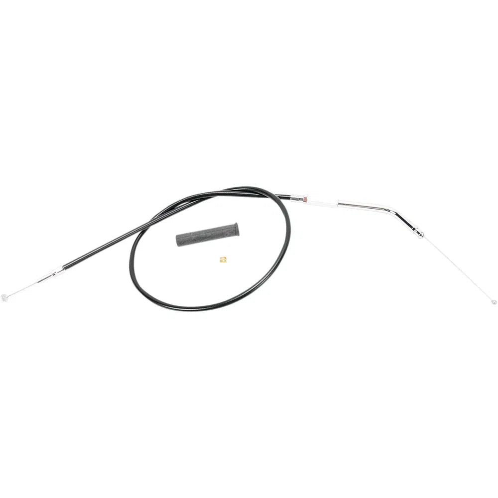 Cable de acelerador/ralentí de vinilo negro