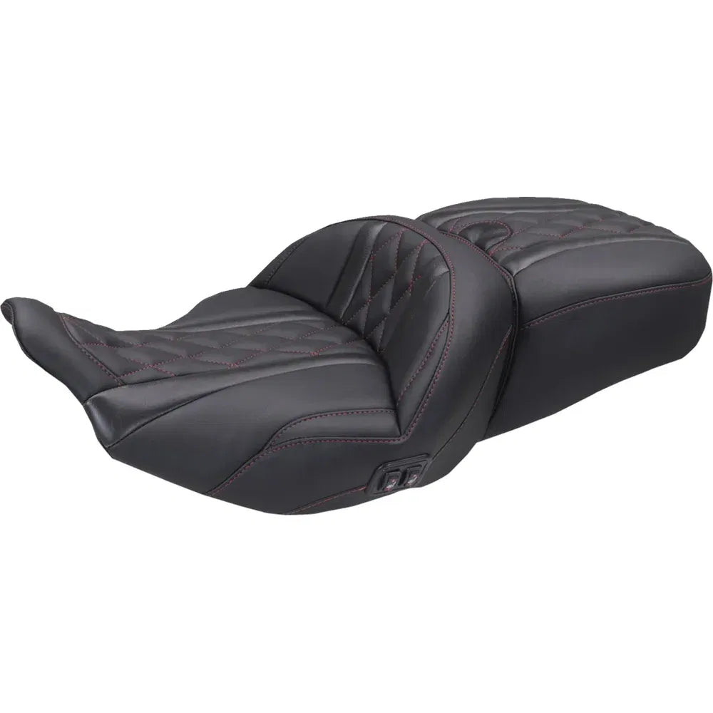 Asiento calefactable super touring de una pieza para 2 personas