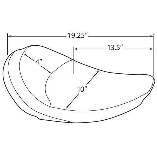 Asiento individual ancho