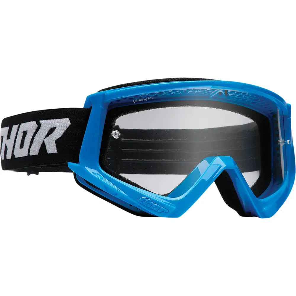 Youth Combat Goggles - Racer - Blue/Black