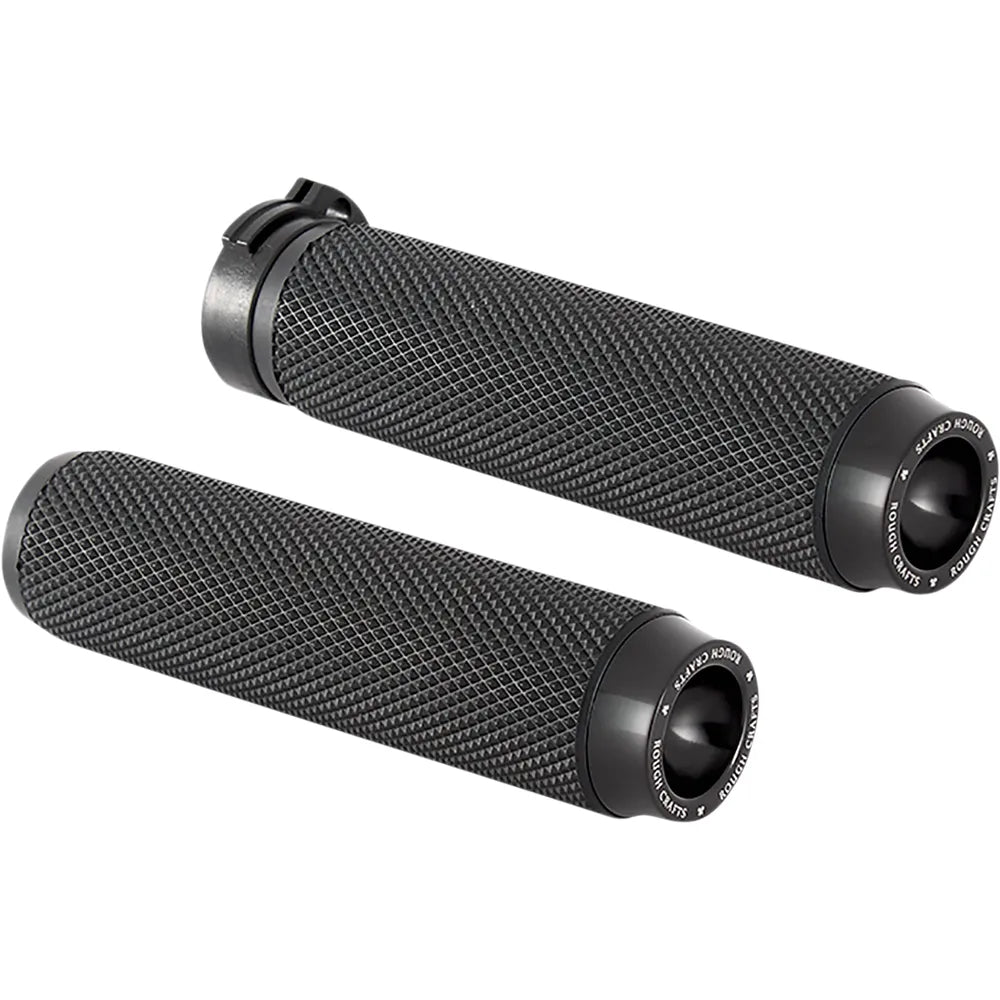 Grips - Knurled - Cable - Black