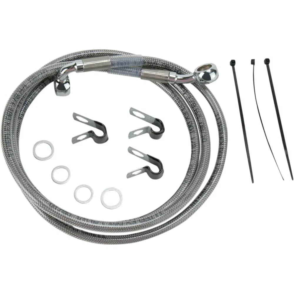 Línea de Freno Delantero de 10" Acero Inoxidable