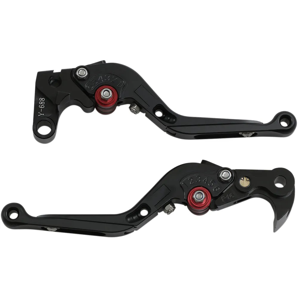 Black MGP Lever Set for Yamaha