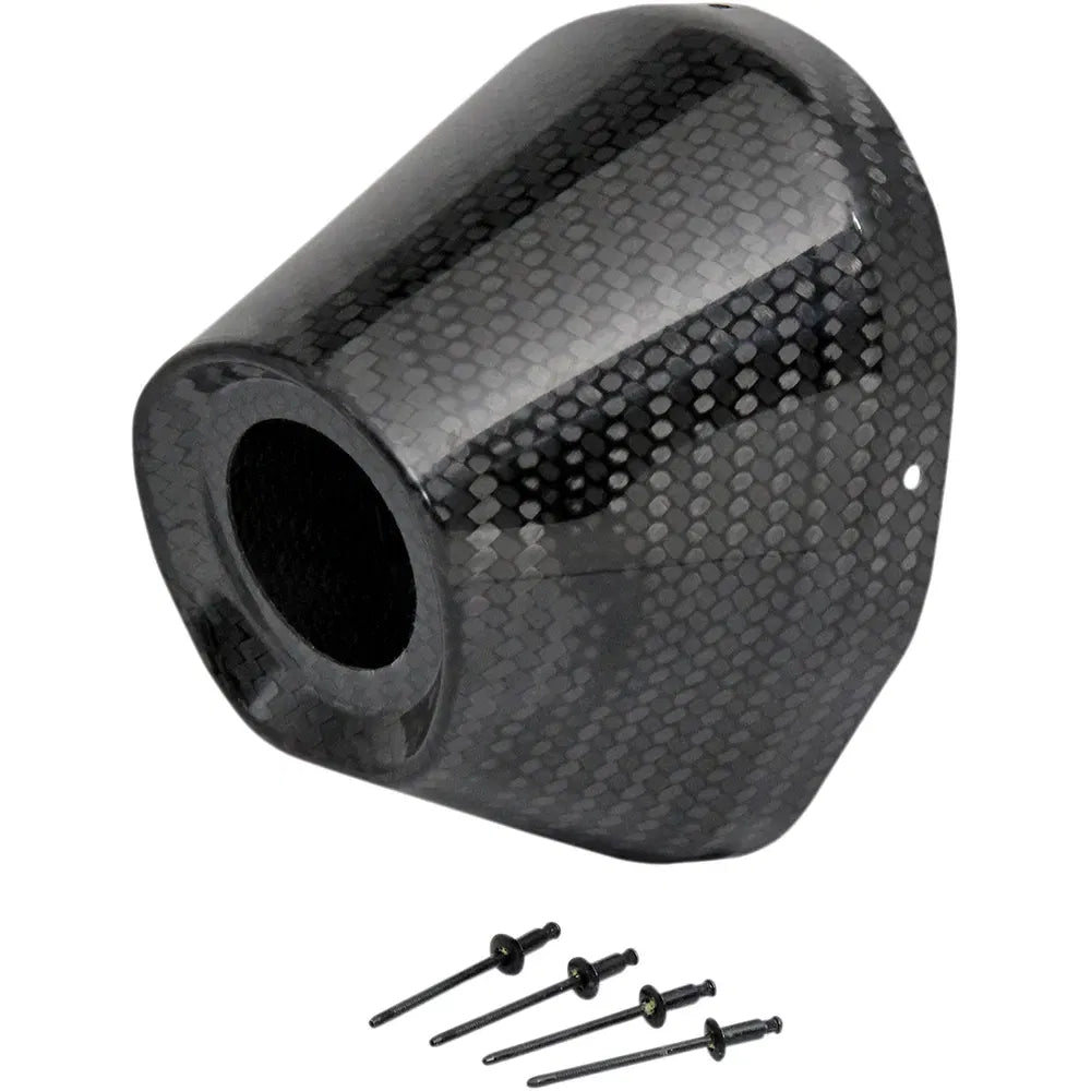 End Cap - Carbon Fiber - Ti-5/Ti-6