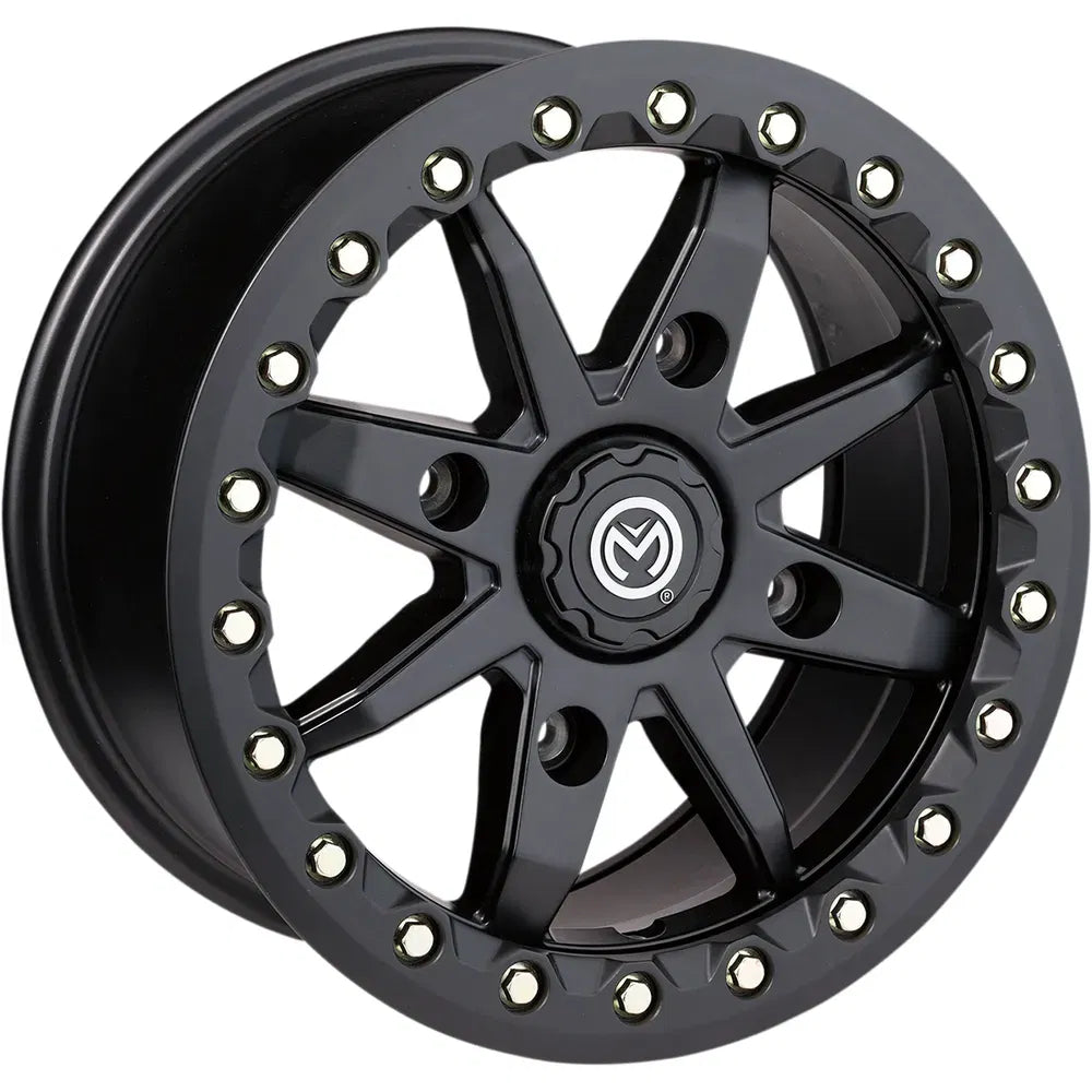 Beadlock Wheel - 544X - Front/Rear - Black - 14x7 - 4/136