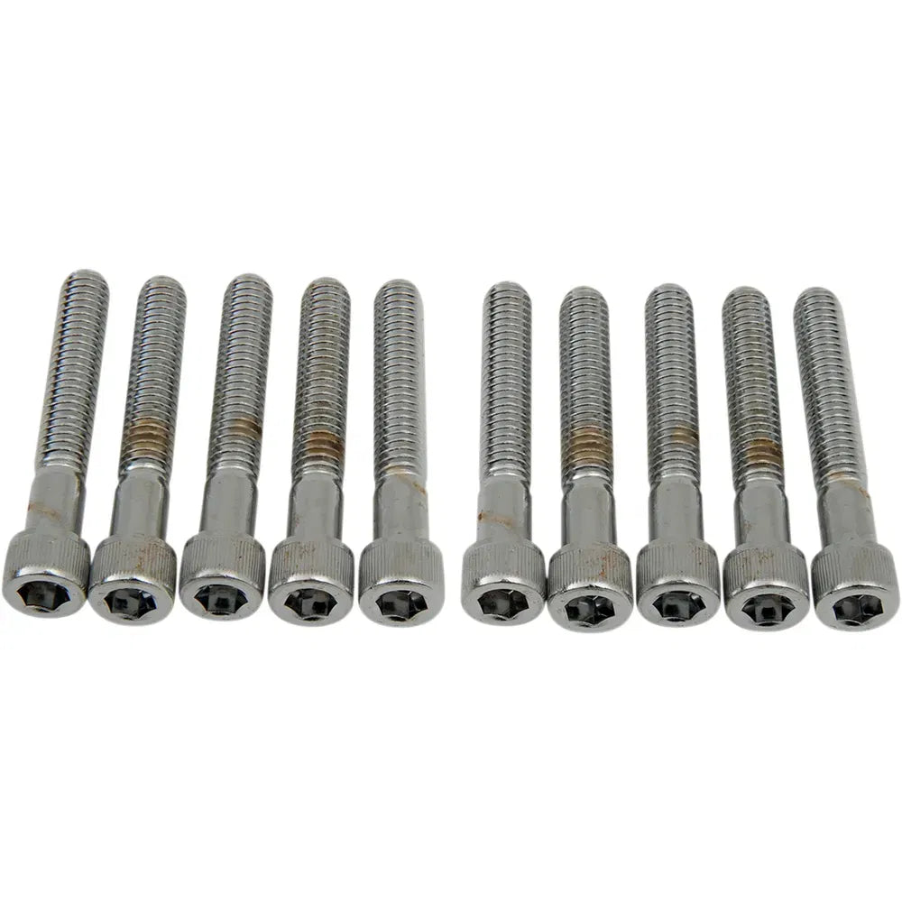 Tornillos allen estriado 5/16-18 X 2" Drag Specialties cromo