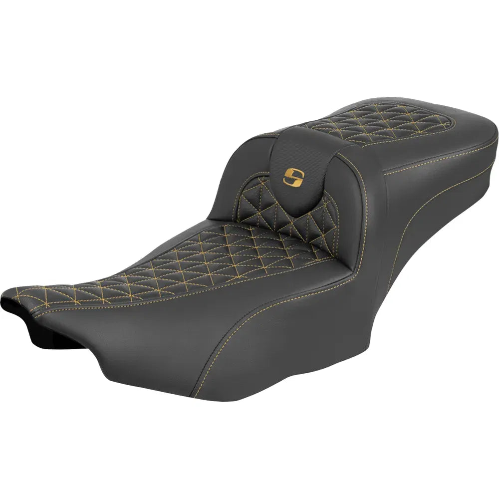 Asiento de alcance extendido Roadsofa™ - Asiento de alcance extendido Roadsofa™ - sin respaldo - Costura dorada - FLH/FLT '23-'25