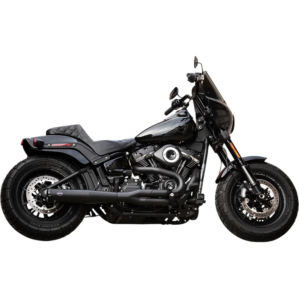 Escape 2:1 50 State para Softail M8 - Negro
