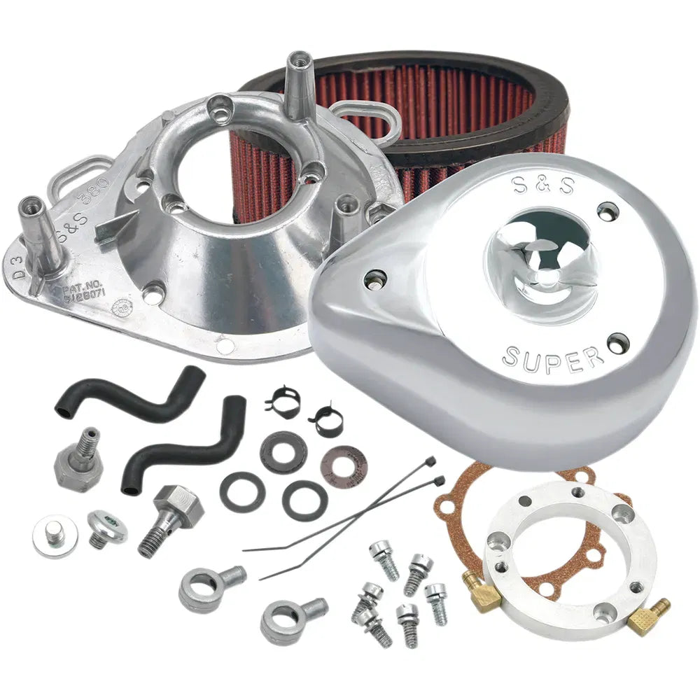Air Cleaner Tear-Drop 01-17 Chrome