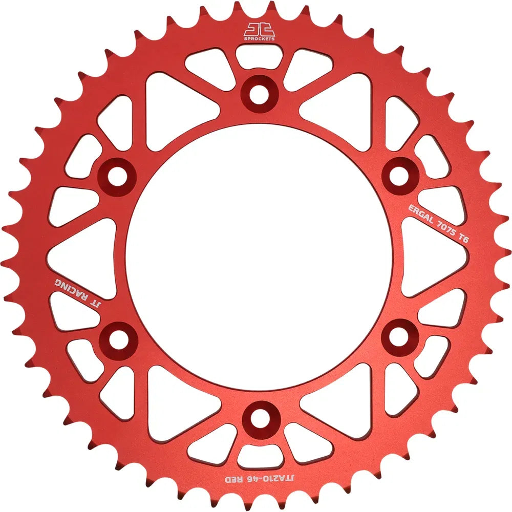 Rear Sprocket - Honda - Red - 53 Tooth