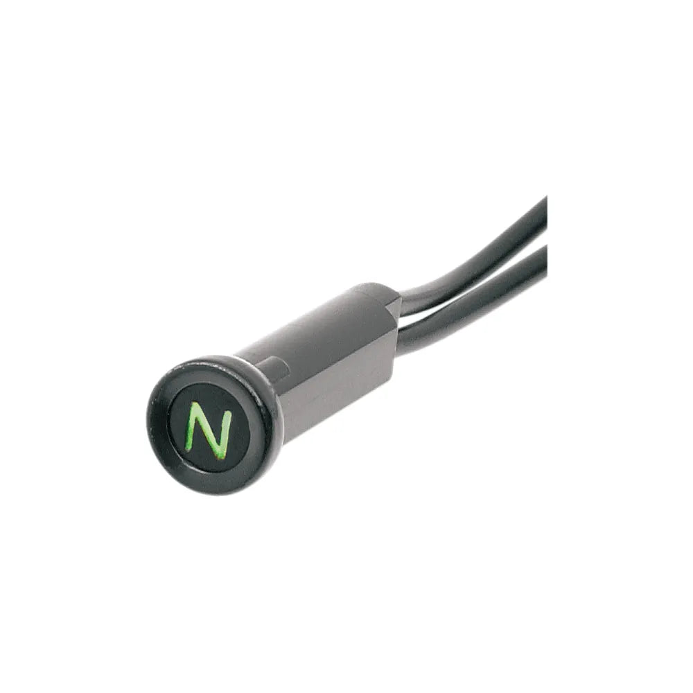 Snap-In Indicator Light - Neutral - Black Bezel