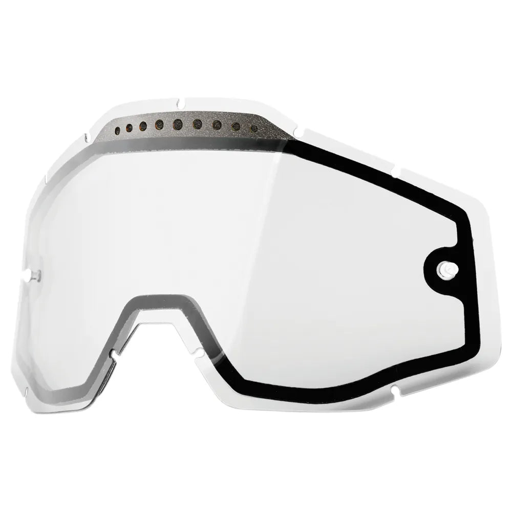 Accuri/Racecraft/Strata Dual Lens - Vented - Clear