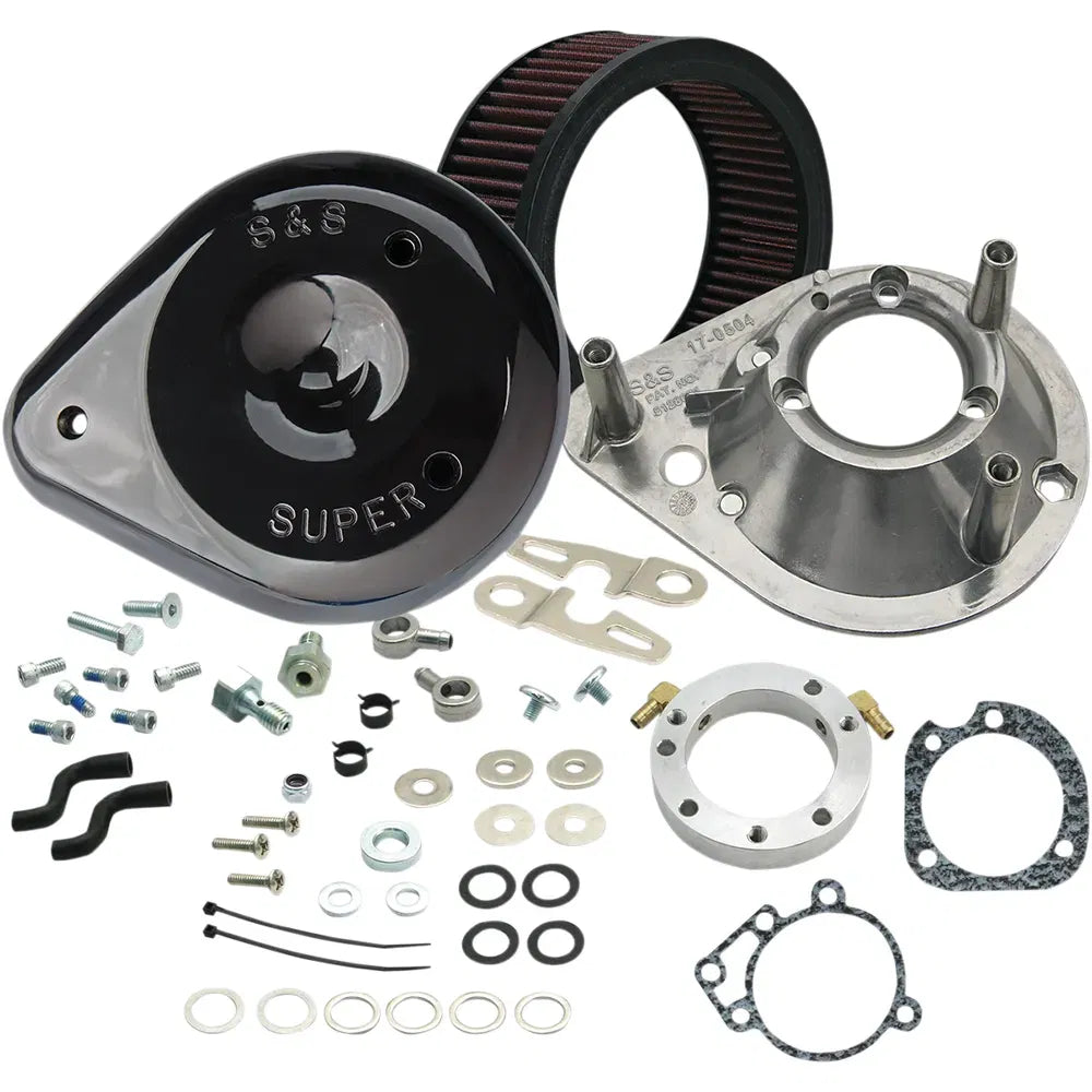 Air Cleaner XL Tear Drop Gloss Black