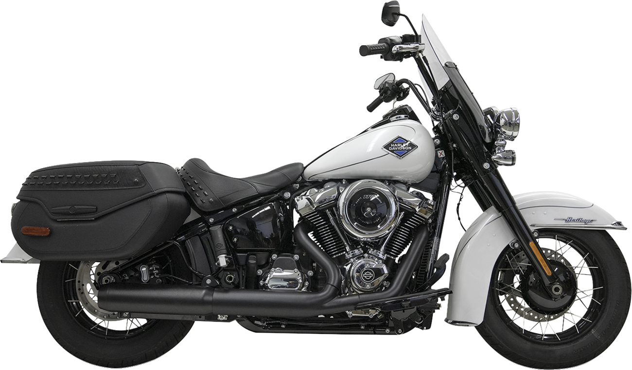 Silenciador deslizable de 4" con núcleo deflector - Silenciador deslizable de 4" con núcleo deflector de 2-1/2" x 10" - Negro - 49 estados