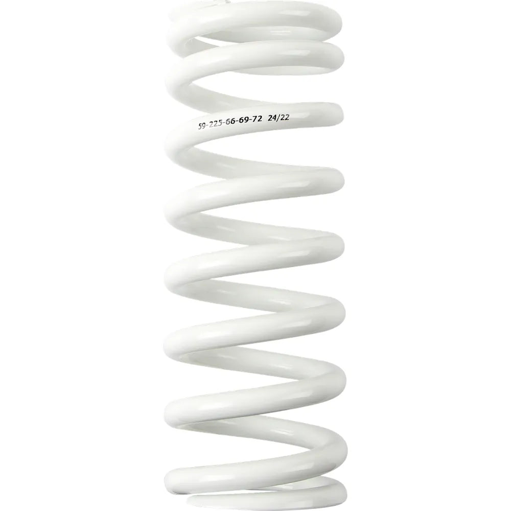 Resorte de choque - Resorte de choque - 59 mm OD - 66/69/72 n/mm - Blanco