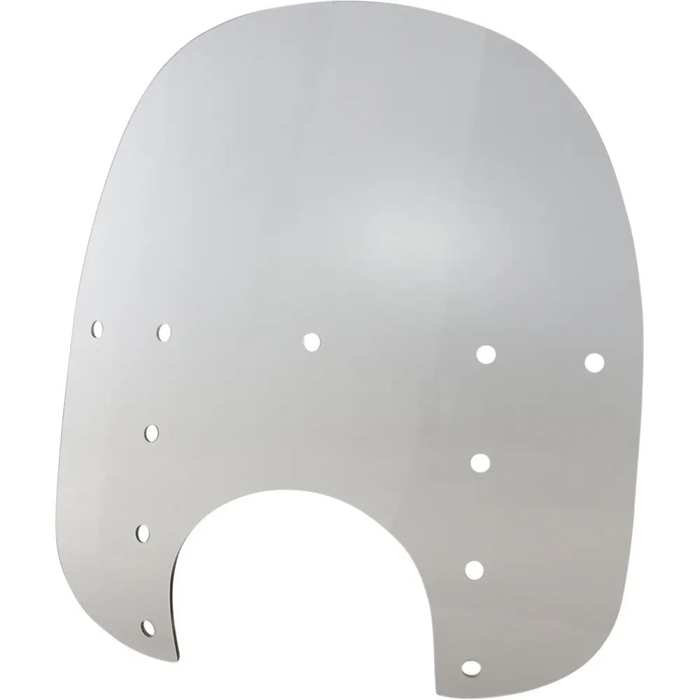 Fats Windshield - 17" - 9" Headlight Cutout - Solar - Plastic