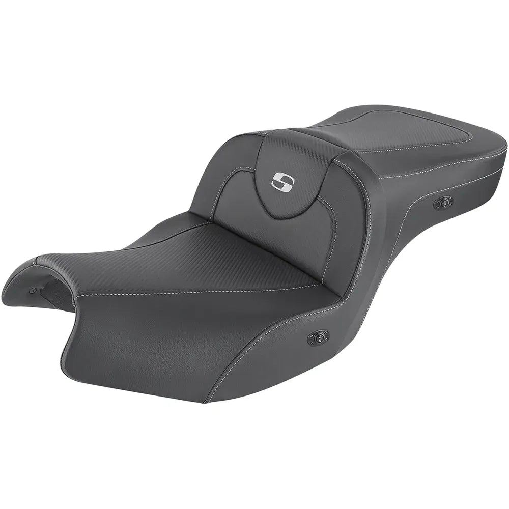 Heated Road Sofa Seat - Carbon Fiber - Black - Indian