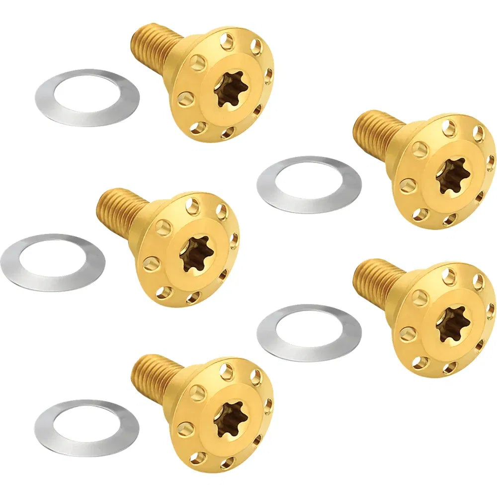 Kit de pernos de rotor de freno flotante delantero holeshot