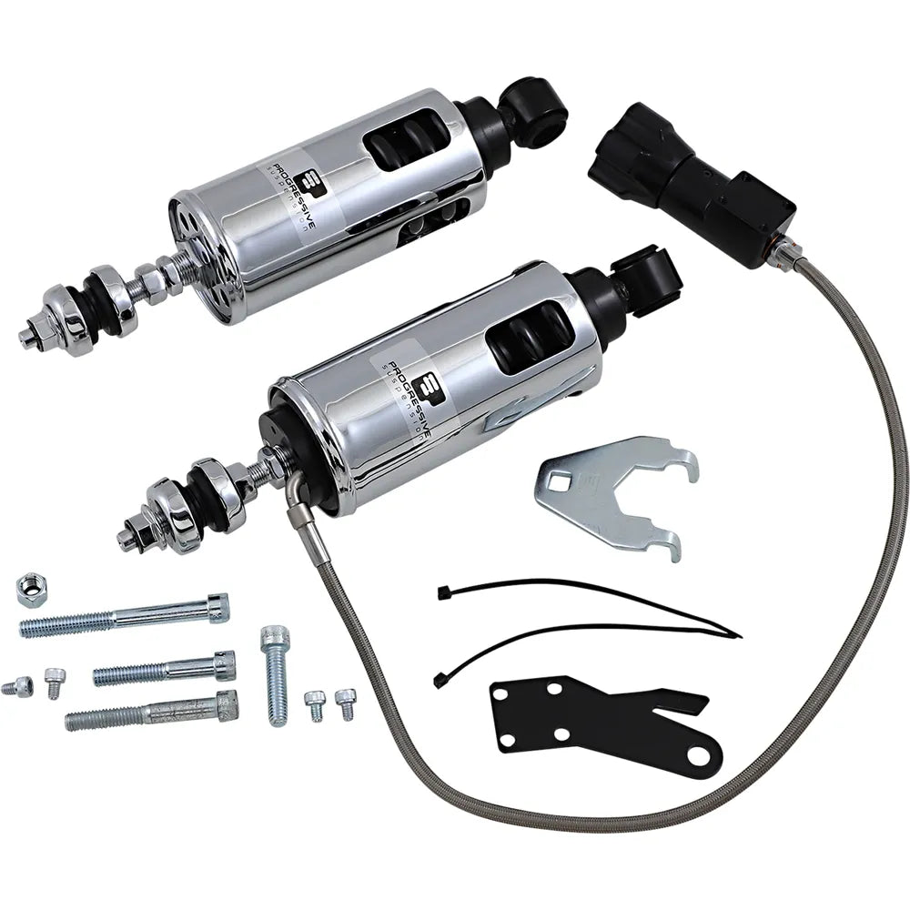 422 Series Shocks with Rap - Chrome - Heavy-Duty