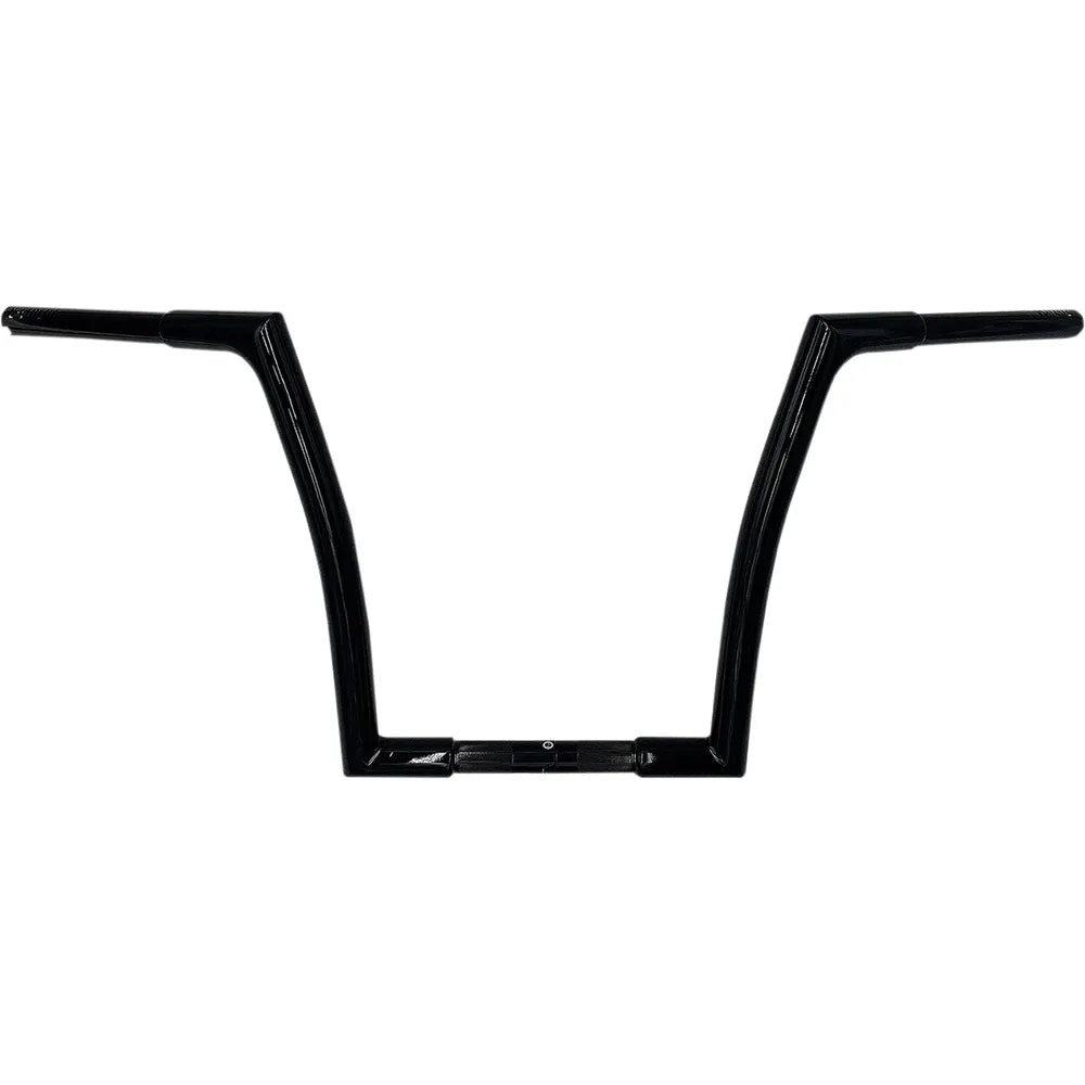 14" Black 1-1/4" Flat Top Handlebar888
