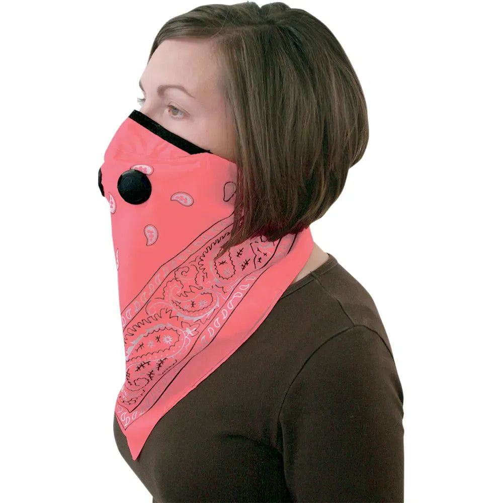 Bandana Dust Mask - Pink