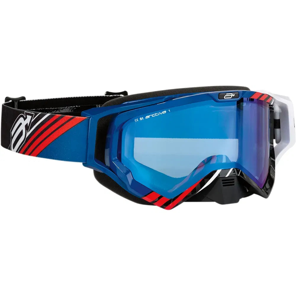 Vibe Goggles - Black/Blue/Red