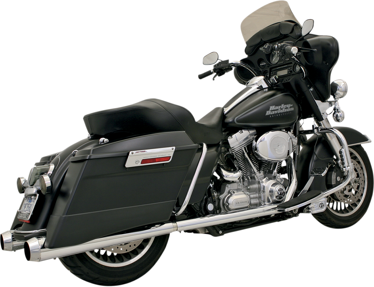 Tubos de escape Bassani Power Curve True-Dual Crossover - FL 07-08
