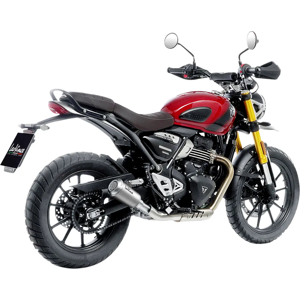 Silenciador deslizante LV-10 - Silenciador deslizante LV-10 - Acero inoxidable - Scrambler/Speed 400
