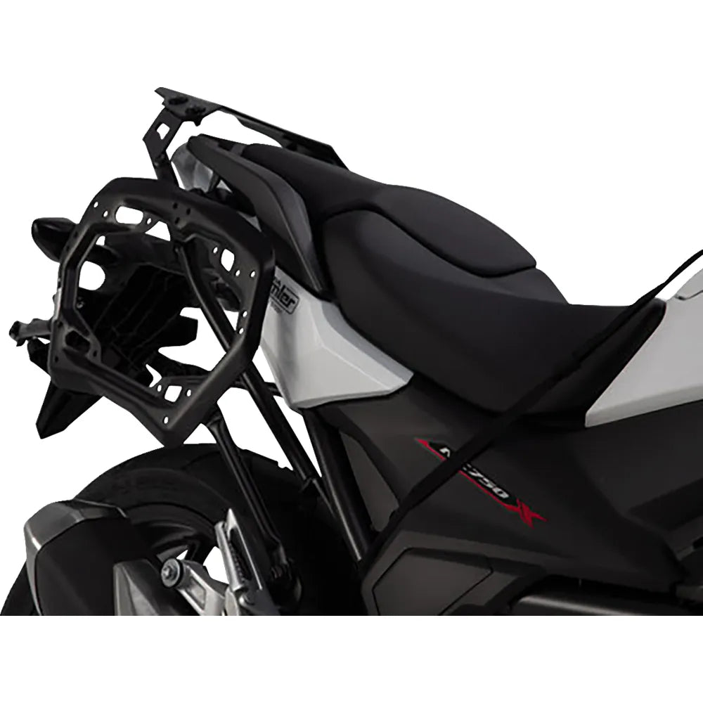 TRAX ADV Aluminum Case System - Black - Honda NC750 '16-'20