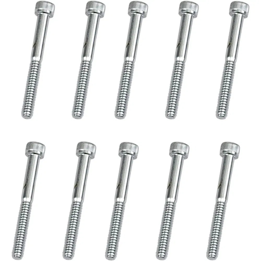 Tornillos allen estriado #10-24 x 2" cromo