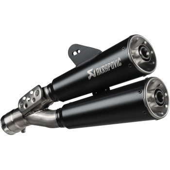 Escape Akrapovic - Slip-On Line Muffler - Black