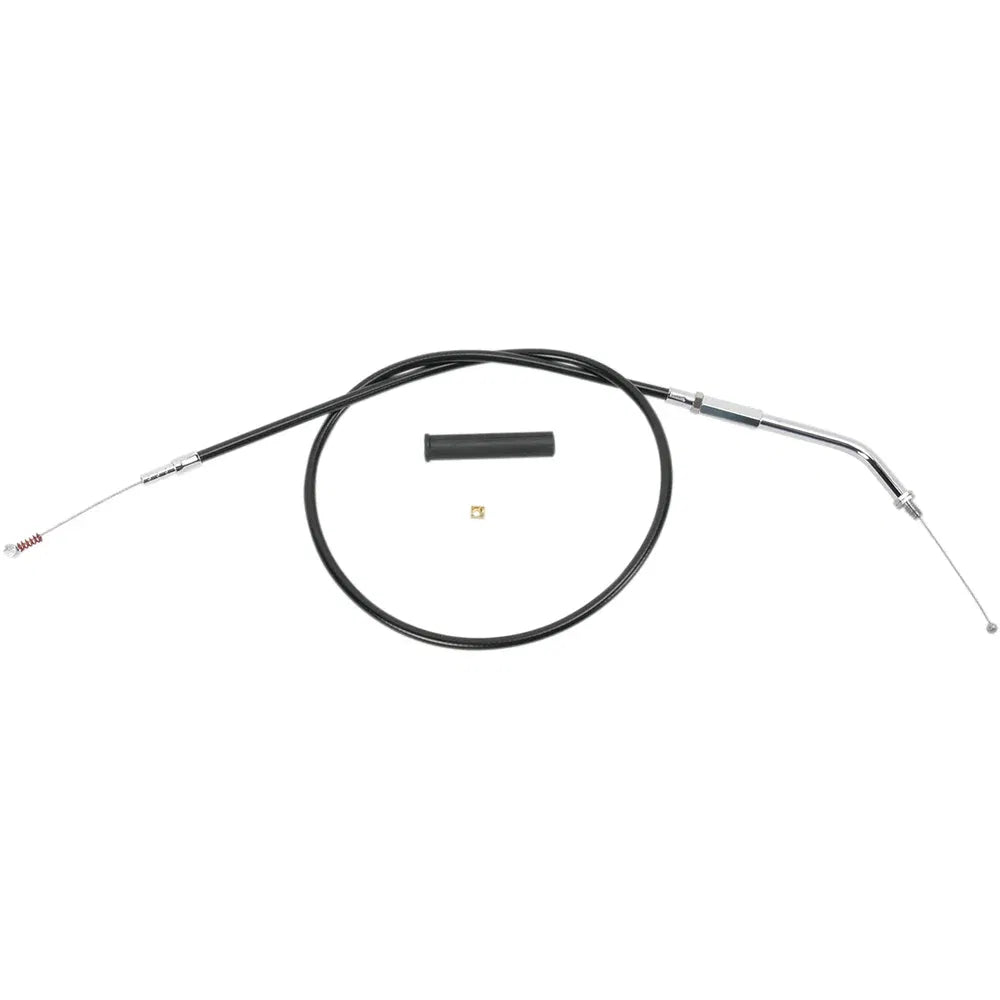 Cable de acelerador/ralentí de vinilo negro