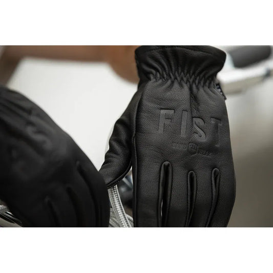 Los guantes de cuero rig road