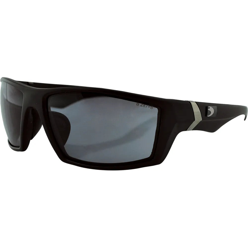 Whiskey Sunglasses - Matte Black - Smoke