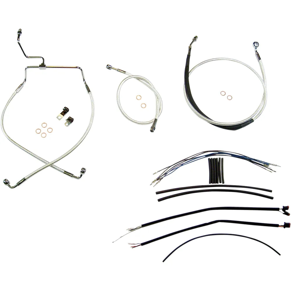 Kit de instalación de manillar de diseñador Sterling Chromite II® - Kit de instalación de manillar de diseñador Sterling Chromite II® - 15"-17" - FLH '14-'15
