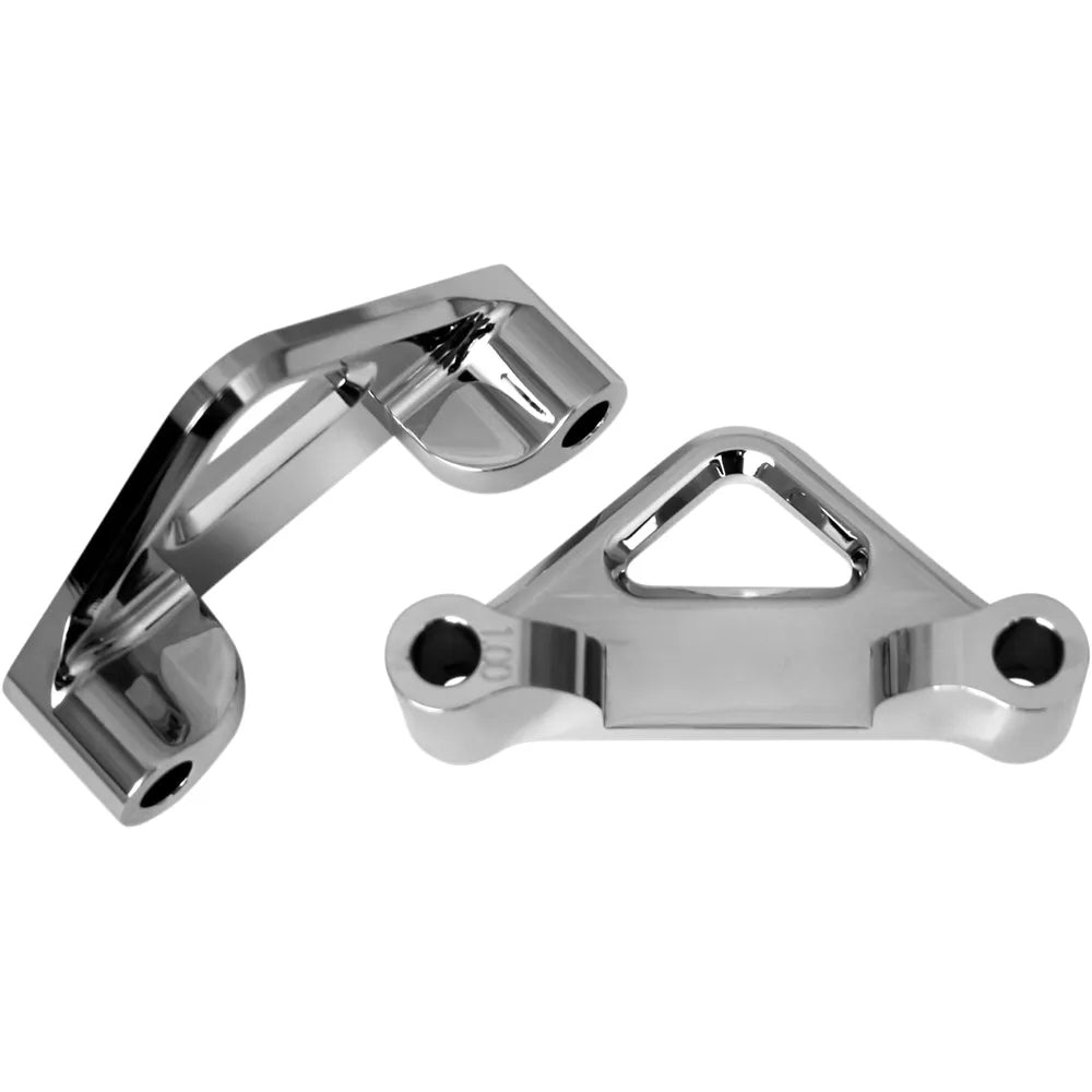 Espaciadores de Salpicadera Trasera Accutronix Cromo 1" x 6"