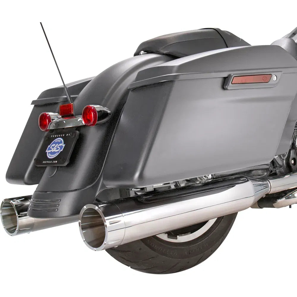 Mufflers - Chrome - Chrome Tracer - M8 Touring '17-'19