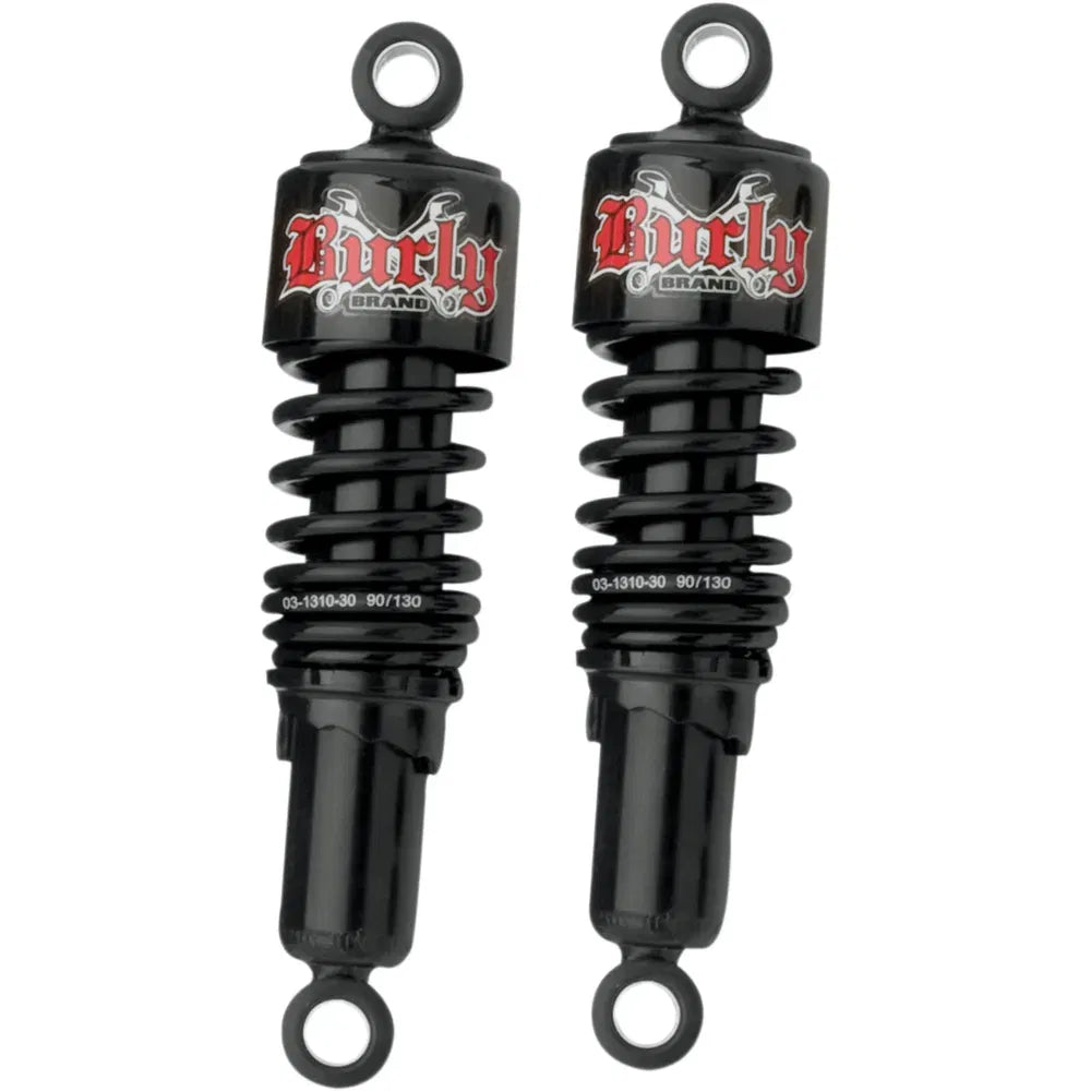 Amortiguadores Traseros Slammer Negros 10.5" Burly Brand49288