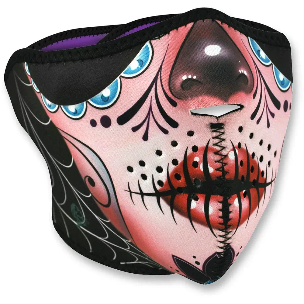 Half Mask - Sugar Skull