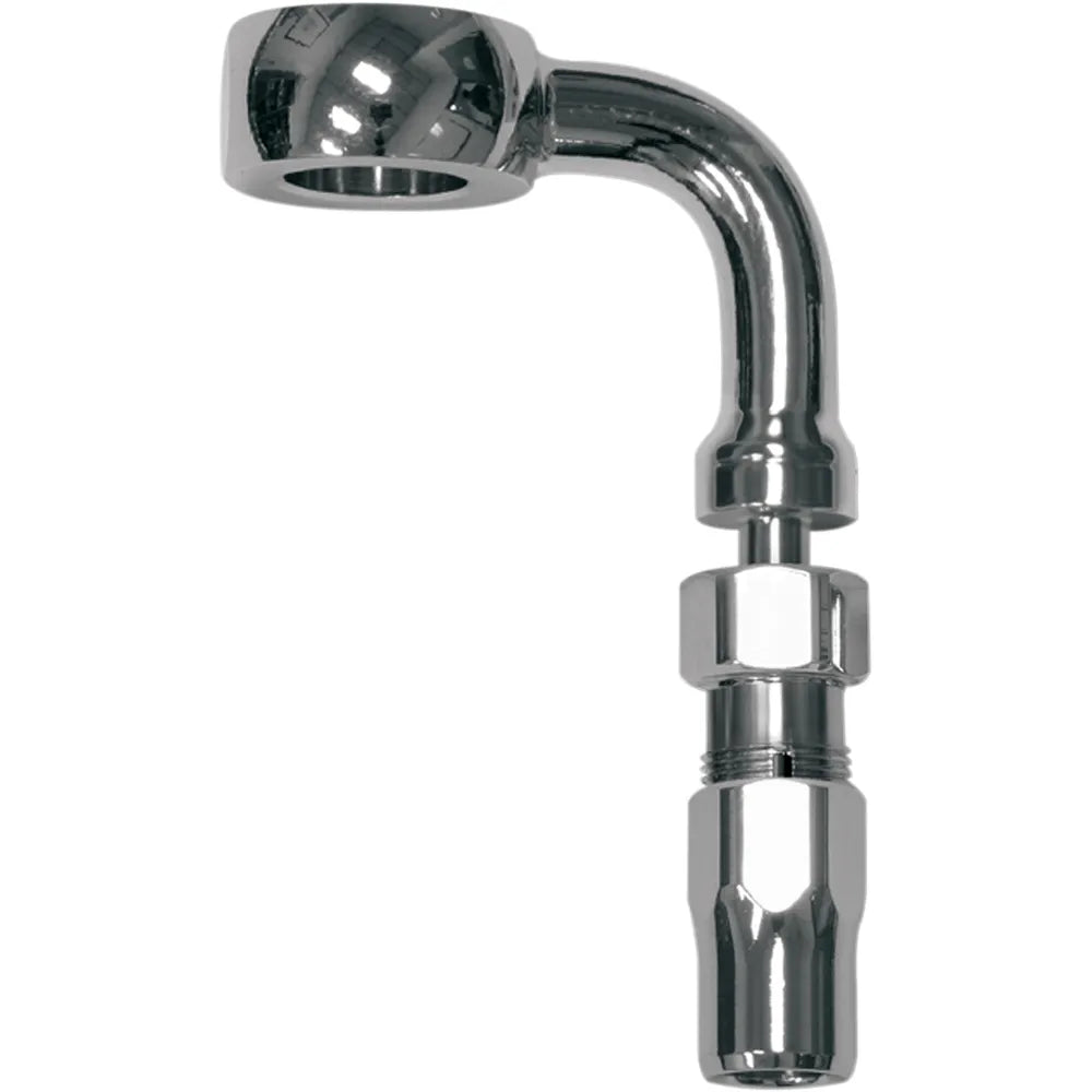 BYO® Banjo para construir su propio con accesorio - Banjo de freno BYO - 10 mm-90° - Acero inoxidable