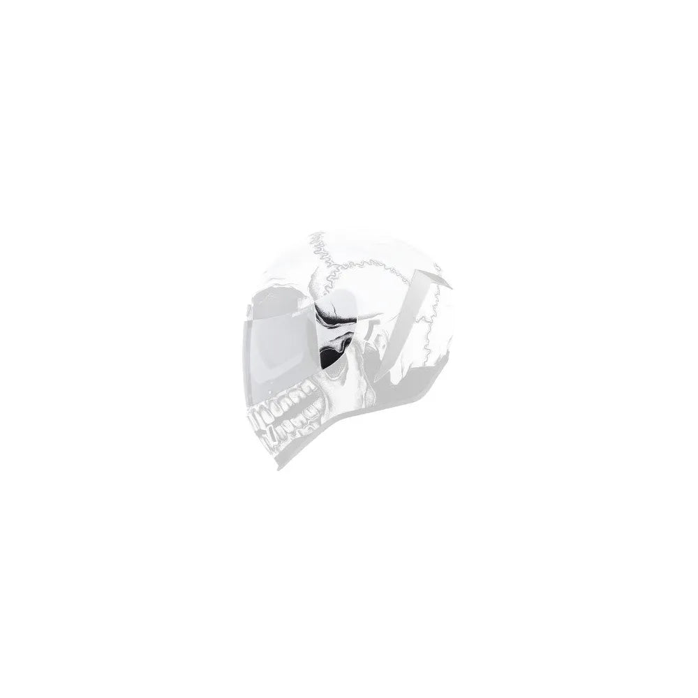 Placas laterales para casco Icon Airform Crestfallen - Blanco