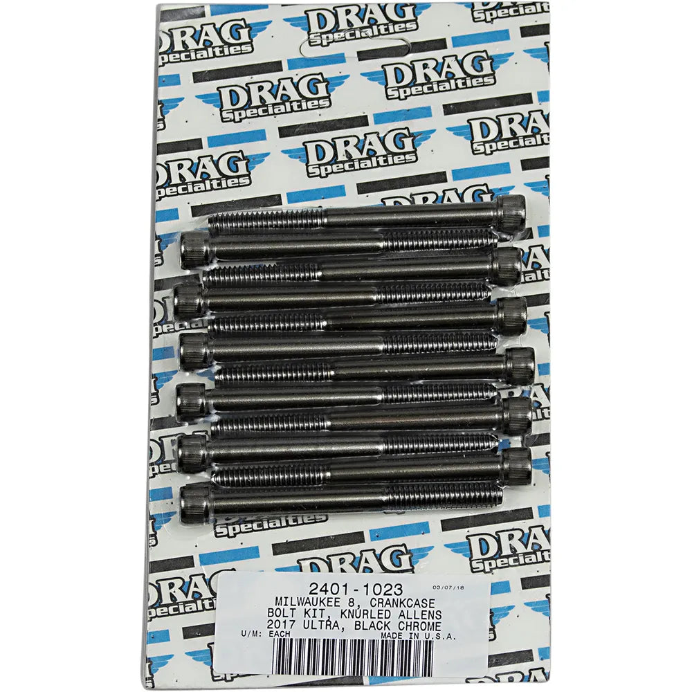 Kit de Tornillos M8 para Cárter - Negro