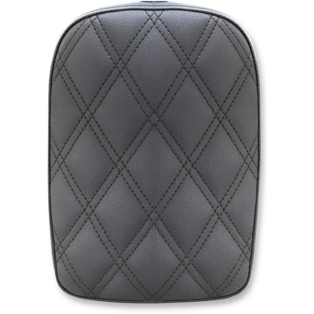 Lattice Stitched Pad - Black - 7"