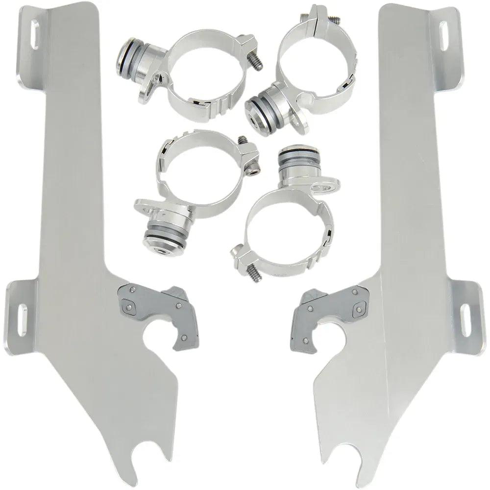 Batwing Trigger Lock Mounting Kit - Raider - Polished