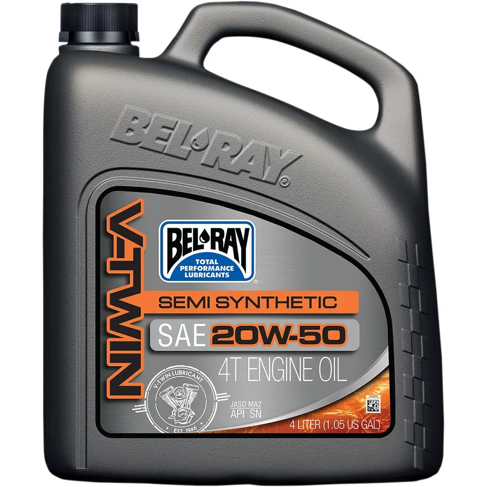V-Twin Semi-Synthetic Oil - 20W-50 - 4 L