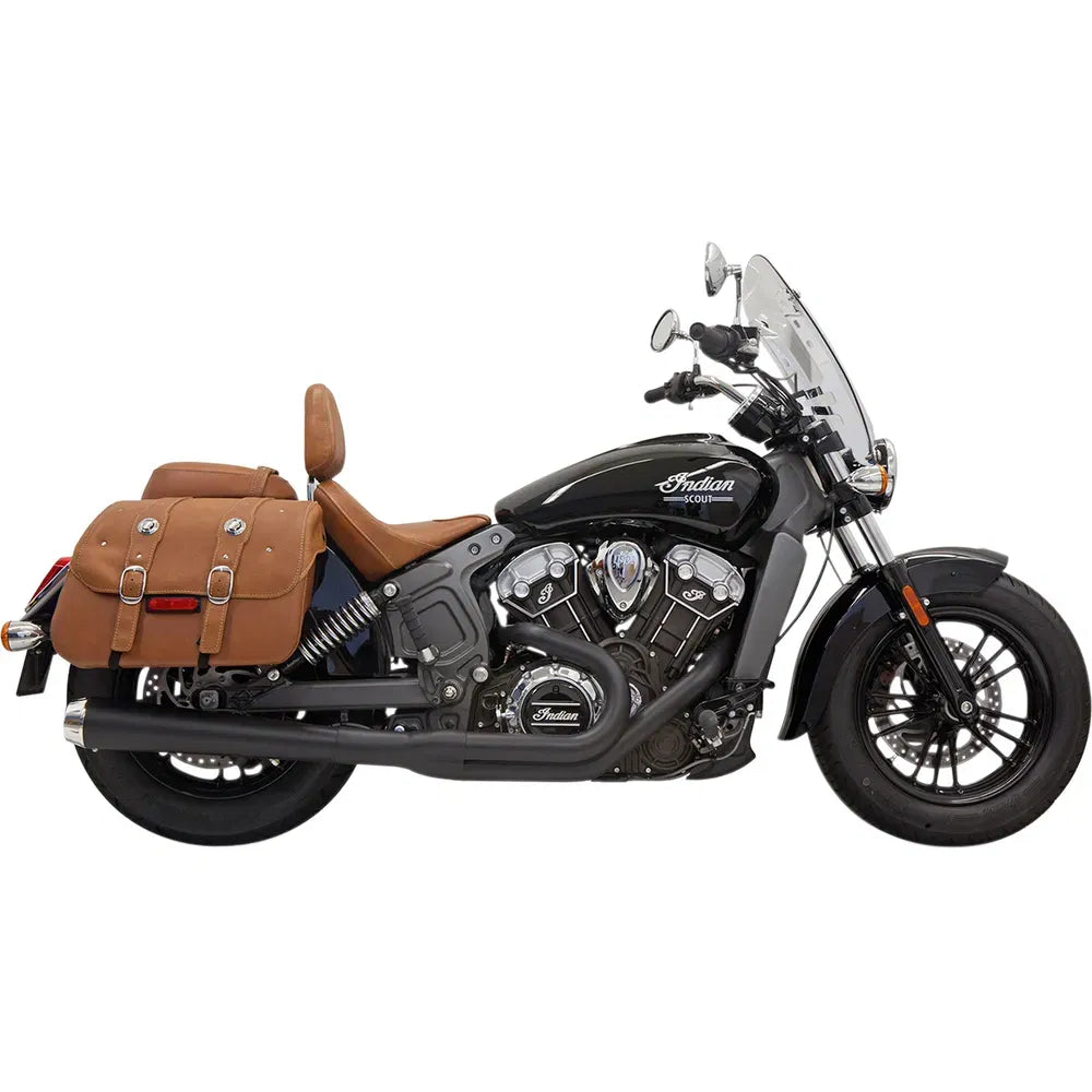 2:1 Exhaust - Black - Long - Scout