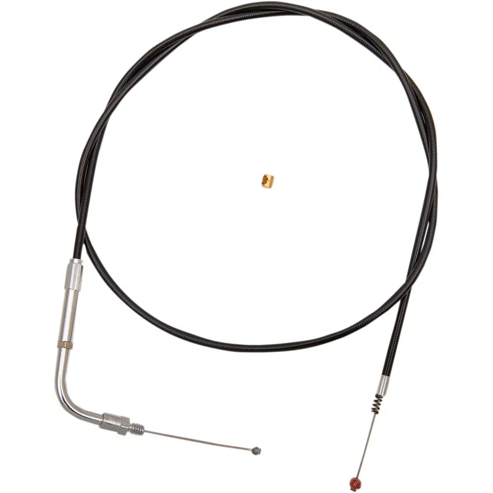 Cable de acelerador/ralentí de vinilo negro