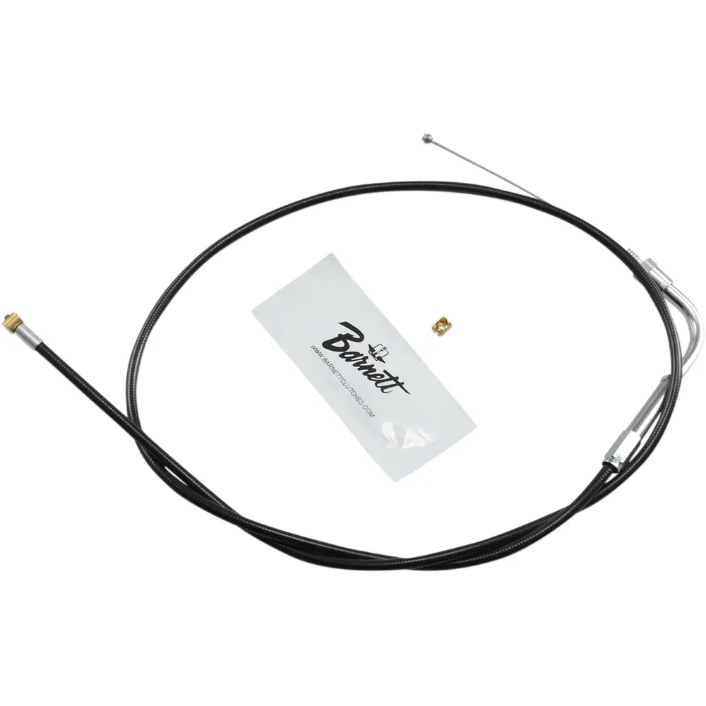 Cable de acelerador/ralentí de vinilo negro