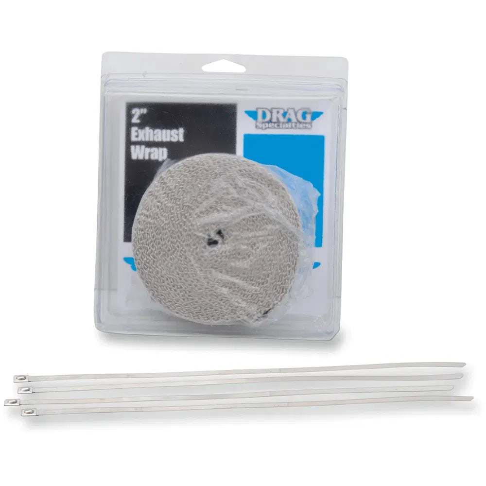 Exhaust Wrap with Tie - Tan - 2"x25'